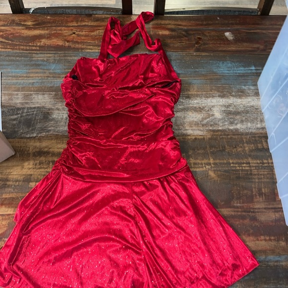 Wet seal sparkly salsa dancing dress! - Picture 2 of 3